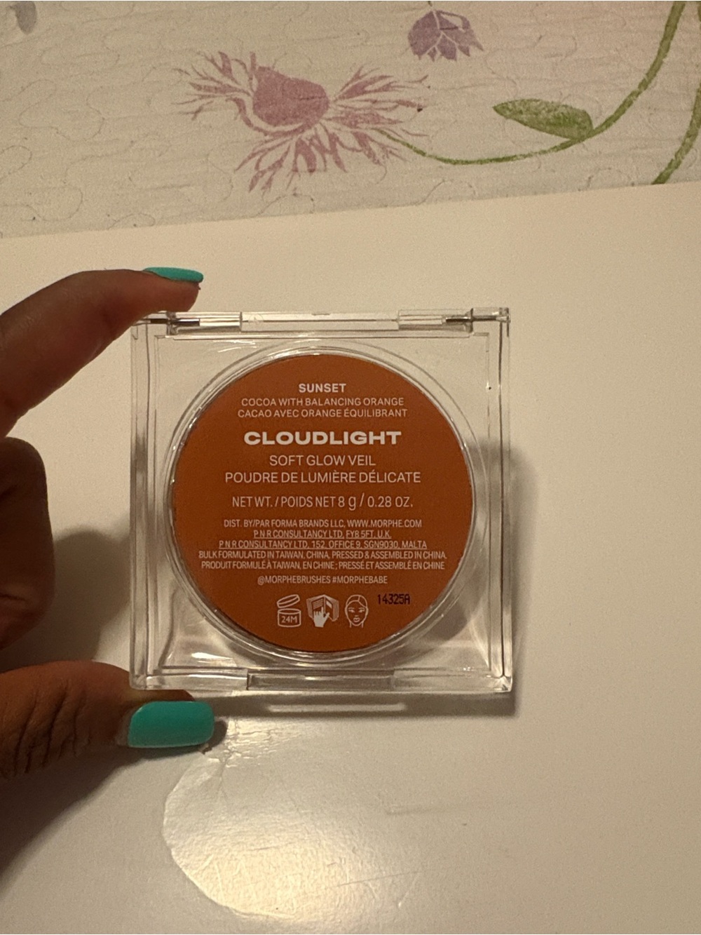 Morphe Cloudlight Soft Glow Veil - Sunset Orange Cocoa